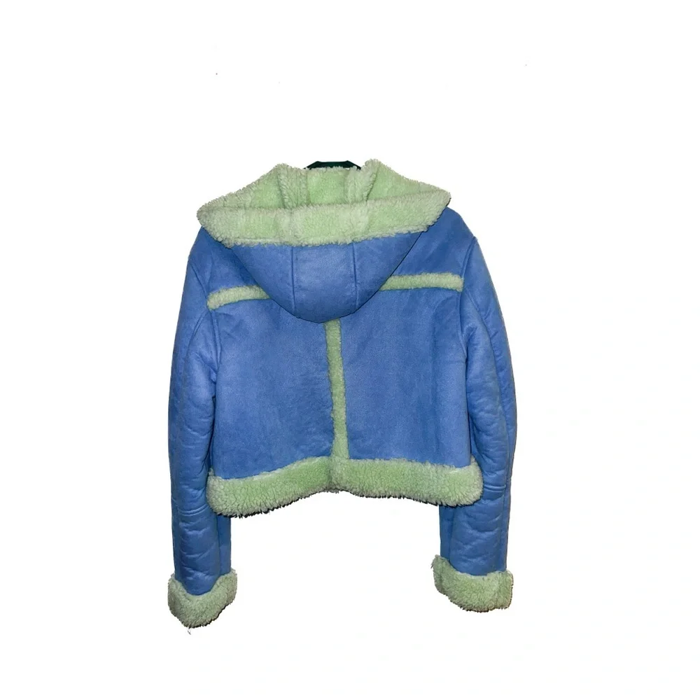 Urban Outfitters UO Roselyn Faux Shearling Jacket - Picture 2 of 5
